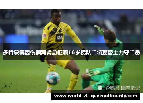 多特蒙德因伤病潮紧急征调16岁梯队门将顶替主力守门员